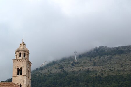 Mountains church dubrovnik