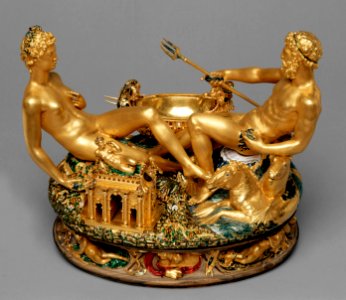 Cellini - Sogenannte Saliera, 1540-1543, Kunstkammer, 881