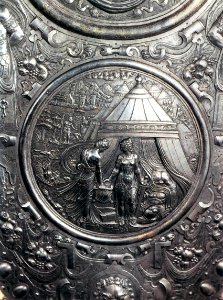 Cellini - Shield for Francesco I de' Medici (detail), 07armour
