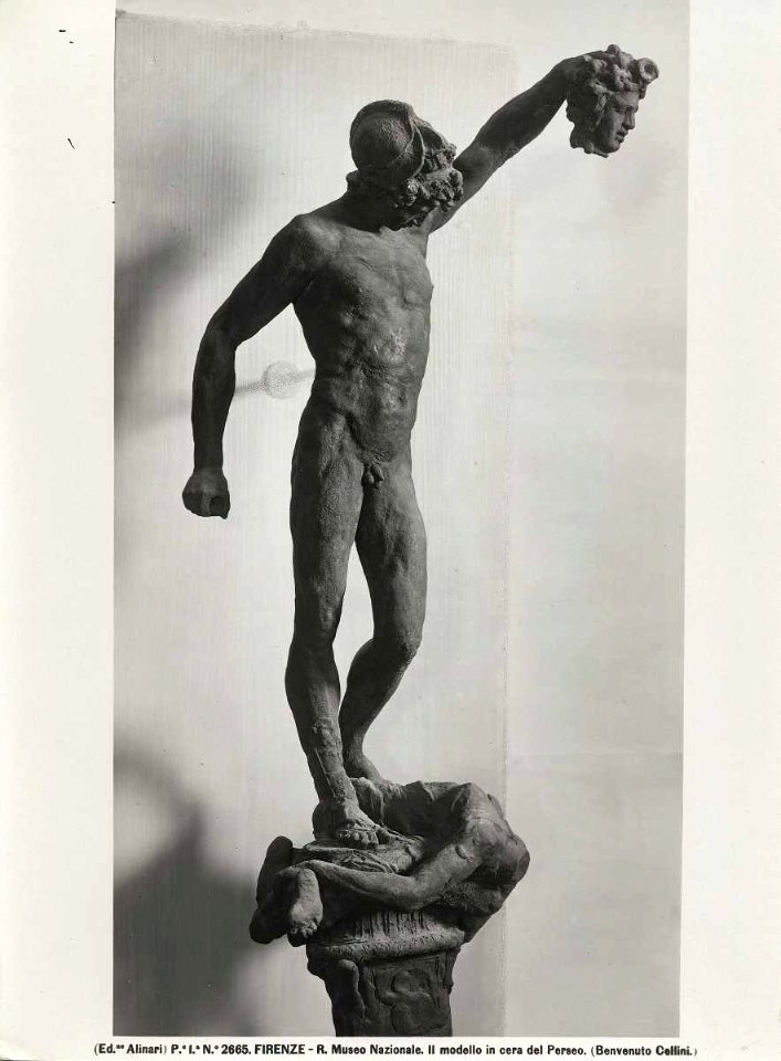 Cellini - Perseo con la testa di Medusa, 1545, inventario Cere, n. 424, 146947 gw