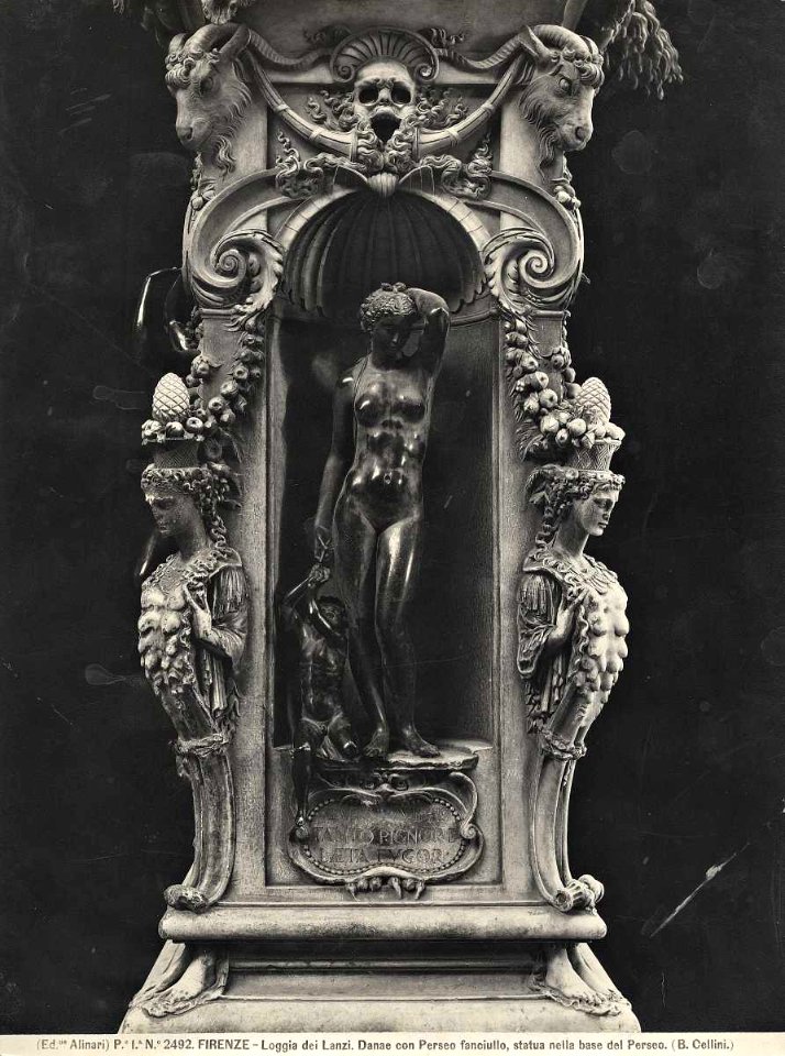 Cellini - Danae e Perseo fanciullo, 1545 - 1554, Loggia della Signoria