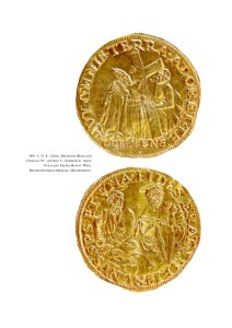 Cellini - ITALY, Papale (Stato pontificio). Clement VII with Emperor Charles V, celliniclement