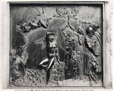 Cellini - Perseo libera Andromeda, 1545 - 1554, inventario Bronzi, n. 483