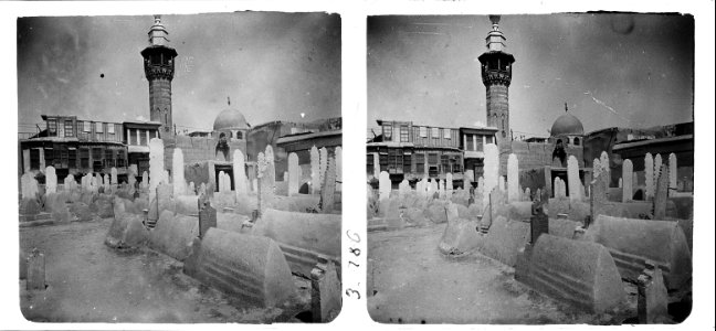 Cementiri i mesquita a Damasc