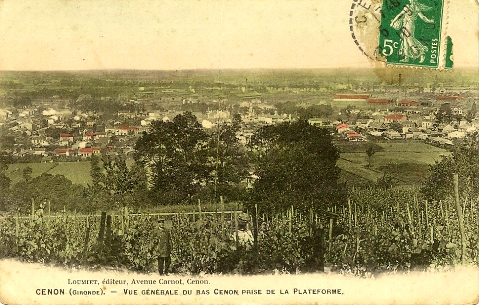Cenon - vue générale du bas-Cenon