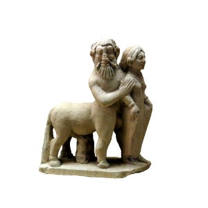 Centaur and nymph-MAHG P 620-P8050460-white