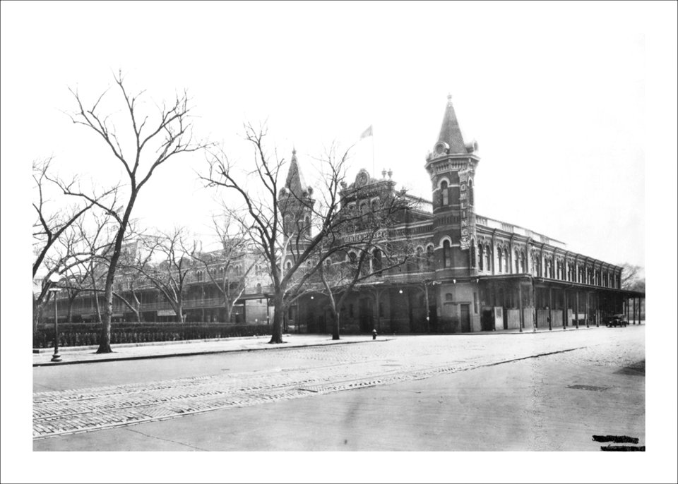 Center Market, Ninth Street, Looking to the Southeast, ca. 1928 (13589494824)