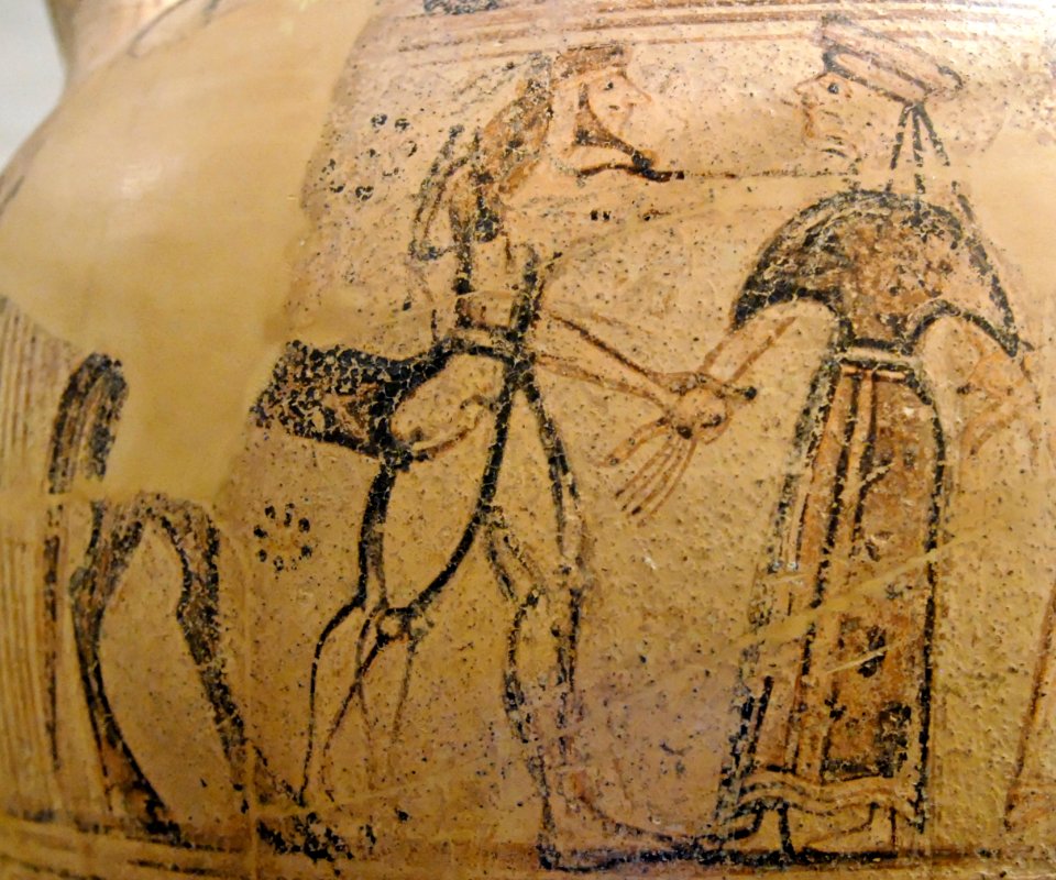 Centauromachy Louvre CA3837