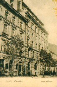 Centrala telefoniczna Cedergren ul. Zielna 1908