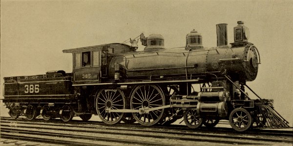Central Railroad of New Jersey 385 - Cassier's 1893-05 photo