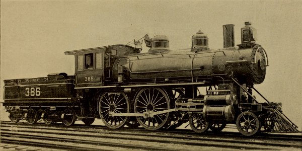Central Railroad of New Jersey 385 - Cassier's 1893-05