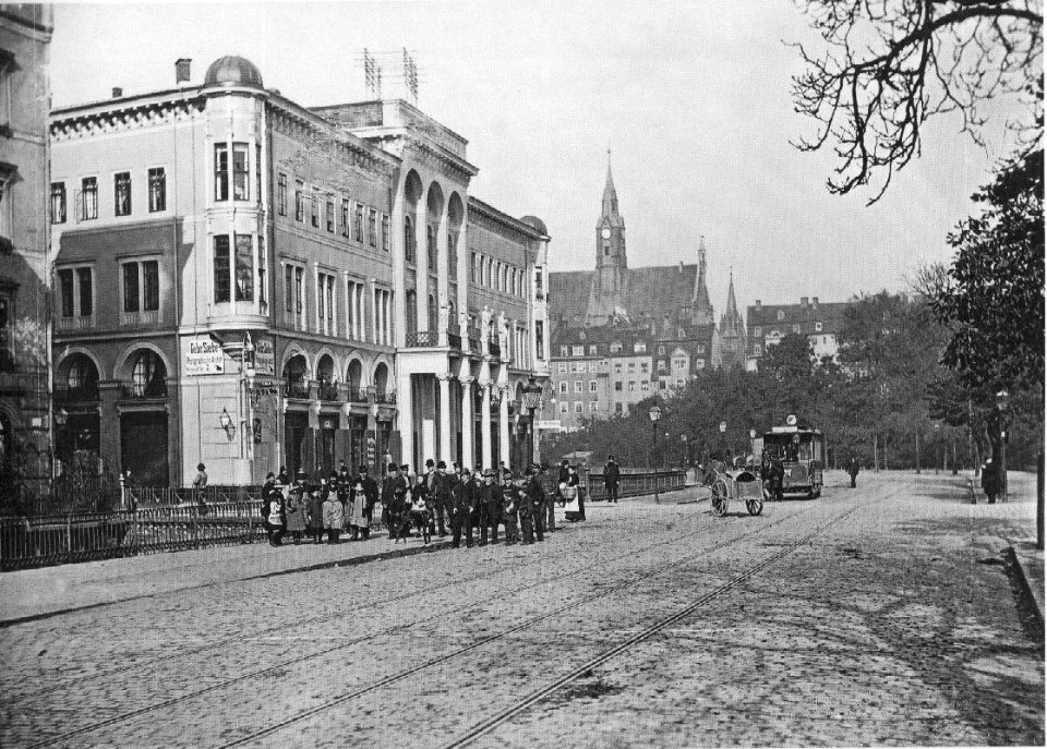 Centralhalle Leipzig um 1890