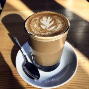 Espresso cup saucer photo