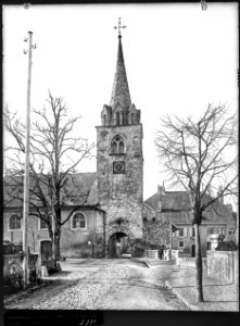CH-NB - La Tour-de-Peilz, Eglise, vue partielle - Collection Max van Berchem - EAD-7560