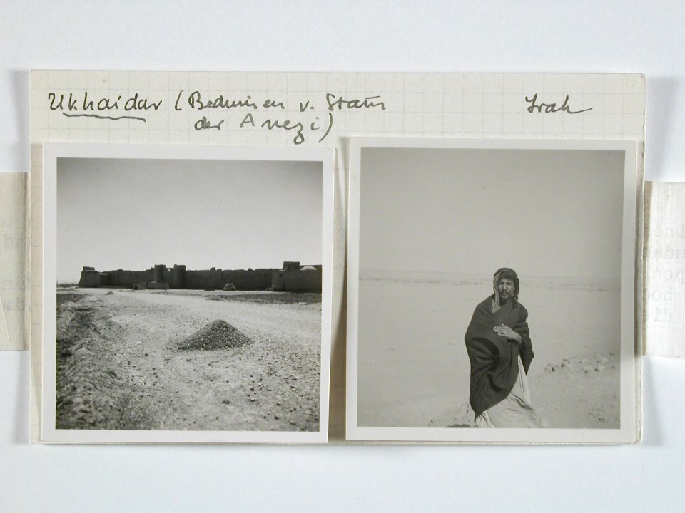 CH-NB - Irak, Ukhaidar- Festung und Beduine - Annemarie Schwarzenbach - SLA-Schwarzenbach-A-5-03-183