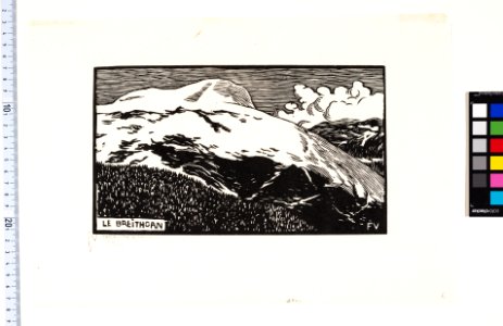 CH-NB - Le Breithorn - Grafiken Orts- und Landschaftsansichten - GS-GRAF-ANSI-VS-46
