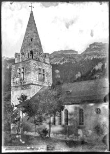 CH-NB - Le Sépey, Eglise, vue partielle - Collection Max van Berchem - EAD-7547