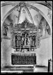 CH-NB - Kirchbühl, Kirche St. Martin, vue partielle intérieure - Collection Max van Berchem - EAD-6767