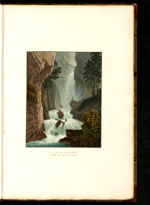 CH-NB - La Cascade du Bonnant derrière les Bains de St. Gervais - Collection Gugelmann - GS-GUGE-13-47