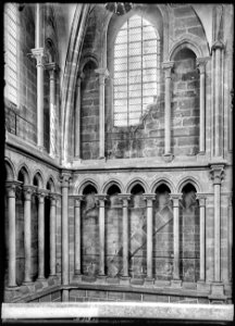 CH-NB - Lausanne, Cathédrale protestante Notre-Dame, vue partielle intérieure - Collection Max van Berchem - EAD-7306