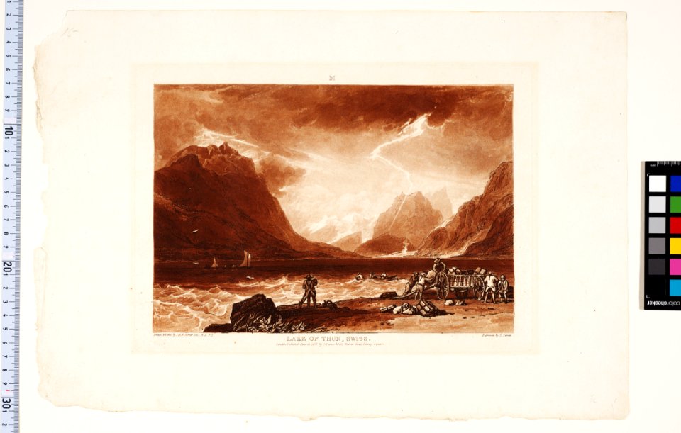 CH-NB - Lake of Thun, Swiss - Grafiken Orts- und Landschaftsansichten - GS-GRAF-ANSI-BE-216