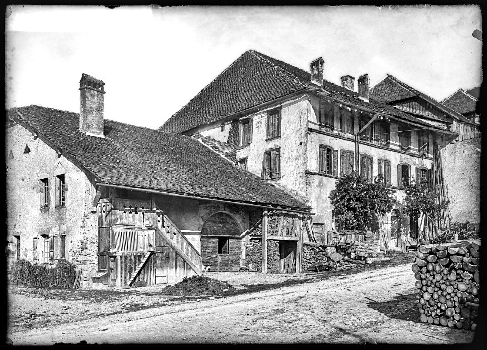 CH-NB - Lignerolle, vue partielle - Collection Max van Berchem - EAD-7343