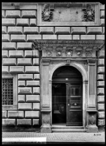 CH-NB - Luzern, Ritterscher Palast, Hauptportal, vue d'ensemble - Collection Max van Berchem - EAD-6729