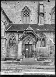 CH-NB - Lausanne, Église réformée Saint-François, vue partielle extérieure - Collection Max van Berchem - EAD-7314