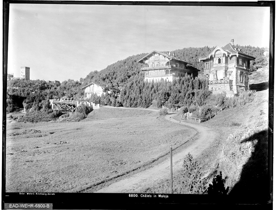 CH-NB - Maloja, Gesamtortsansicht - EAD-WEHR-6800-B