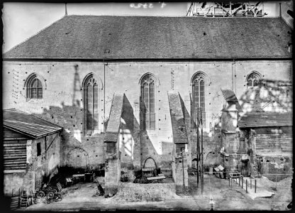 CH-NB - Lausanne, Église réformée Saint-François, vue partielle extérieure - Collection Max van Berchem - EAD-7315 photo