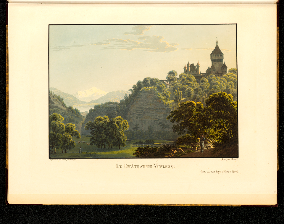CH-NB - Le Château de Vuflens - Collection Gugelmann - GS-GUGE-209-67