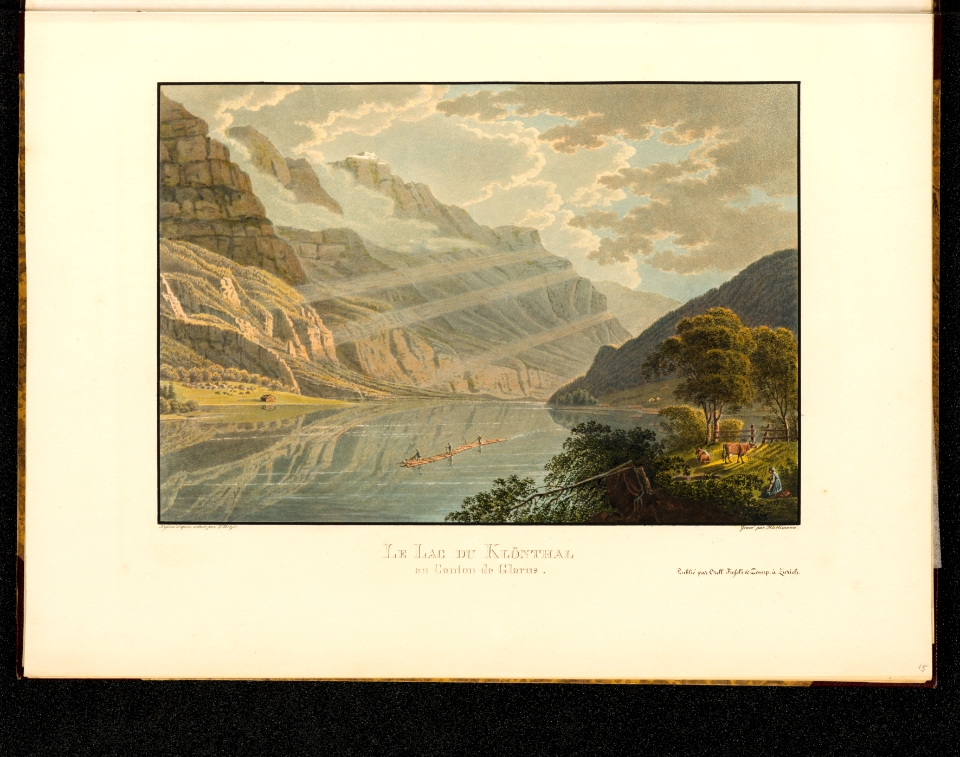 CH-NB - Le Lac du Klönthal au Canton de Glarus - Collection Gugelmann - GS-GUGE-209-63