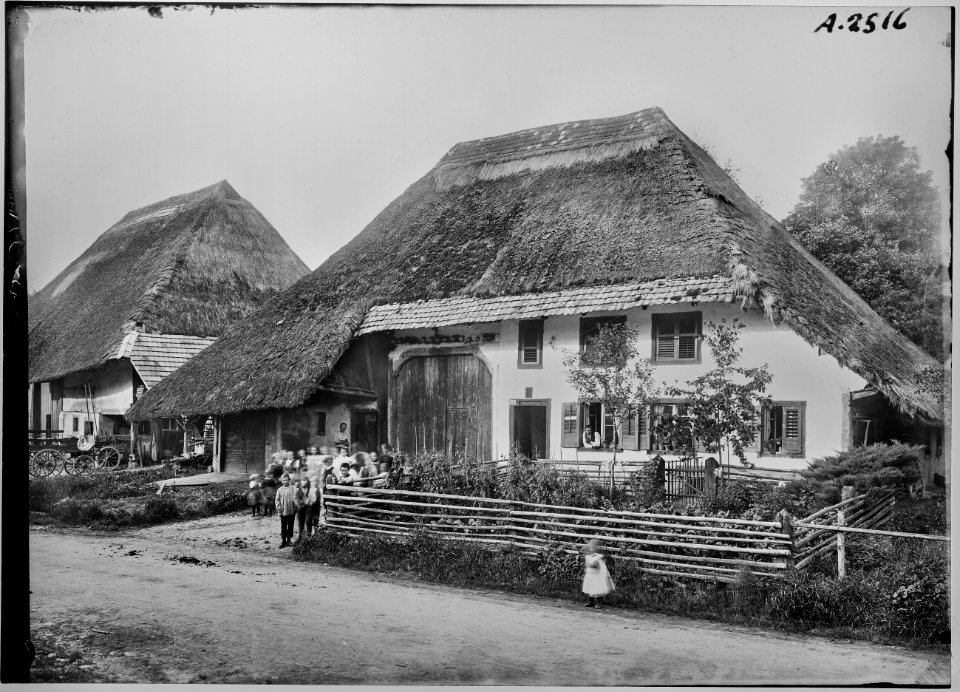 CH-NB - Möhlin, Haus, vue partielle extérieure - Collection Max van Berchem - EAD-7081