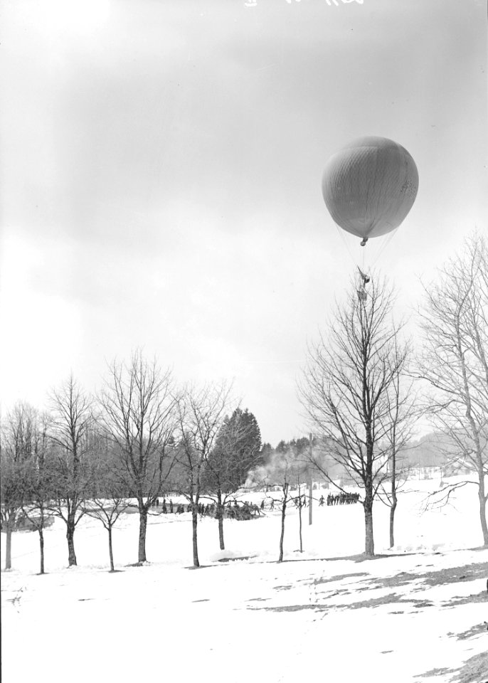 Der Aufstieg des Fesselballons - CH-BAR - 3238363