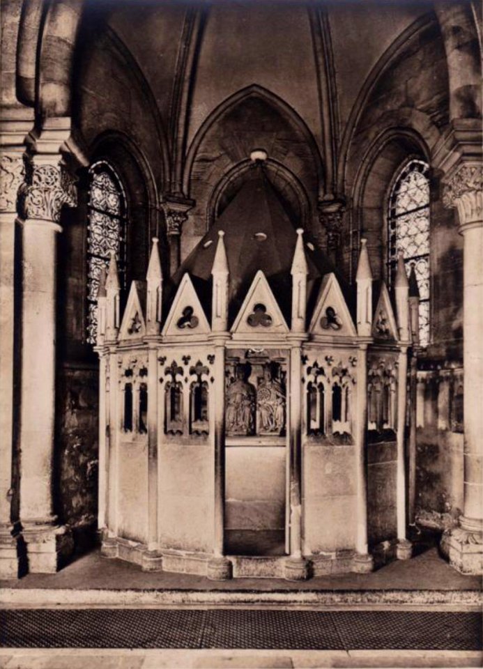 Der Dom zu Magdeburg Kaiser Otto I und Kaiserin Editha in der sechszehnseitigen Kapelle