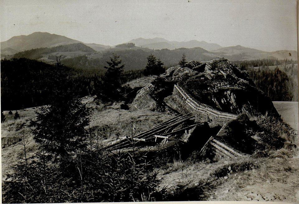Der Borgopass an der Grenze zu Rumänien, 31.10.1916 (BildID 15549040)