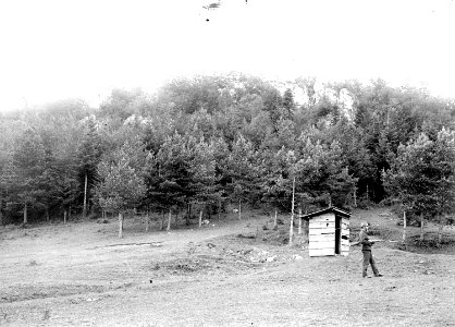 Der Beobachtungsposten mit Turm auf der Bergkuppe - CH-BAR - 3239002