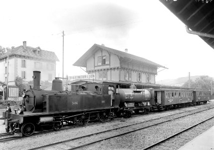 Der Armeebadezug auf dem Bahnhof - CH-BAR - 3240834
