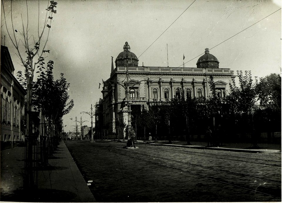 Der Konak von Belgrad am Tag der Einnahme. (BildID 15587040)