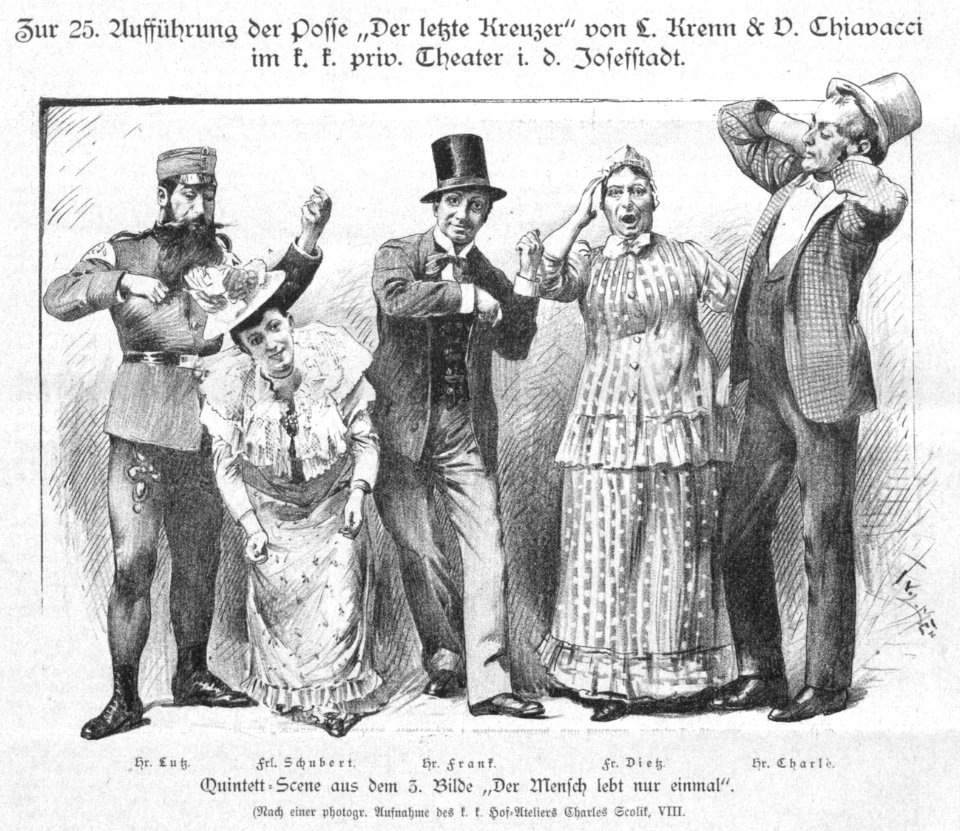 Der letzte Kreuzer 1893 Vilimek Scolik