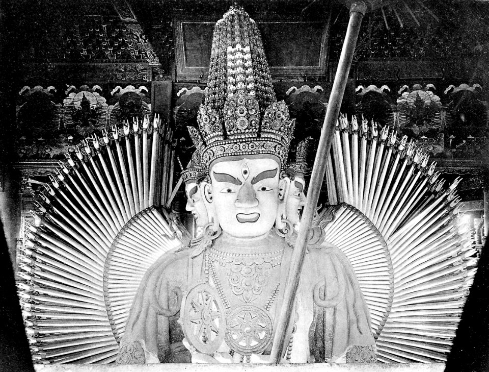 Der tausendarmige Buddha im Tai-chün hsing-kung
