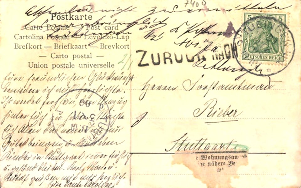 Derendinger Straße (AK H Sting 1906) R