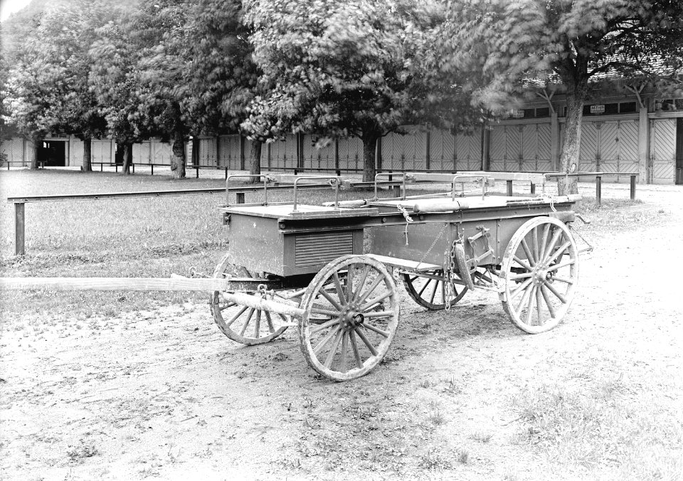 Der Notschiffwagen ohne Boot - CH-BAR - 3240042