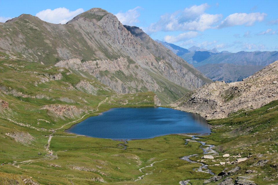 Hiking landscape queyras photo