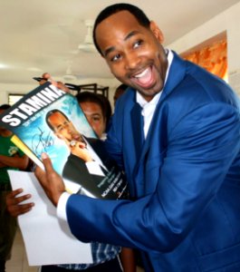 Derek Anderson at Belize Youth Hostel (cropped)