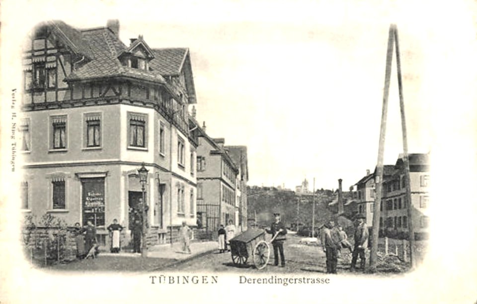 Derendinger Straße (AK H Sting 1906)