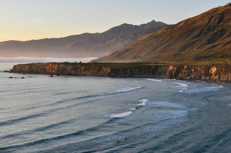 Outdoors panoramic sea