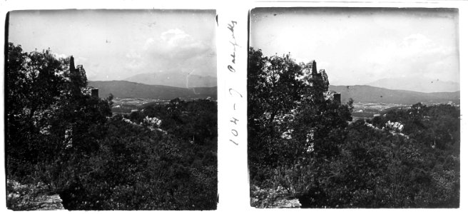 Des del castell de Palafolls