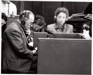 Dr. Hugo Goeringer, witness for the prosecution in the Judges' Trial