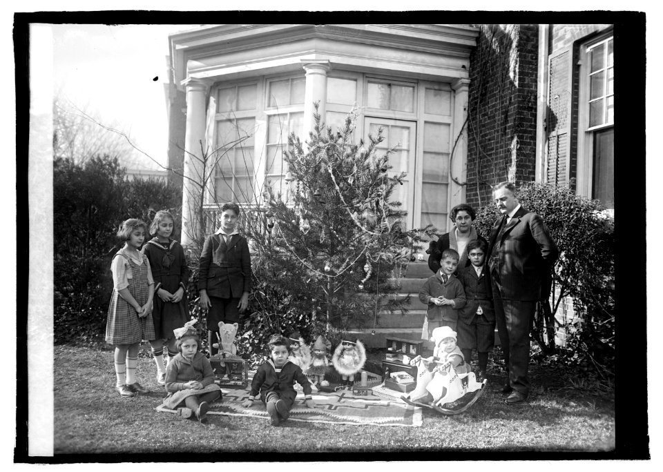 Dr. Julio Bianchi, Christmas tree, (1921) LCCN2016845909
